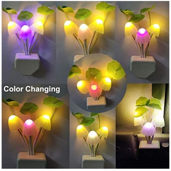 2 Pack Led Night Light w/Dusk to Dawn Sensor - Picture 4 of 7